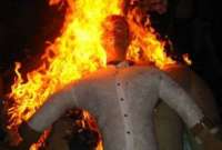 La AMC anunció la multa por quemar monigotes en la vía pública