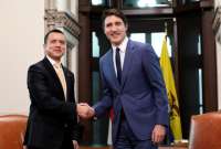 El crédito fue parte de los acuerdos del presidente Daniel Noboa con el primer ministro canadiense Justin Trudeau. 