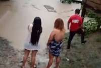 20 casas, afectadas por inundaciones en Manabí