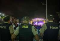 La Policía Nacional ha reforzado los controles en Manta por sus Fiestas de Cantonización. 