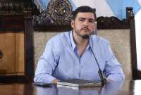El alcalde de Guayaquil, Aquiles Alvarez, se pronunció sobre la suspensión de los fotorradares. 
