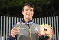 Tomás Peribonio, establece nuevo récord nacional en el Campeonato Mundial de Natación