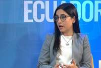 La viceministra de Economía, Ana Cristina Avilés, se pronunció sobre la focalización de subsidios. 