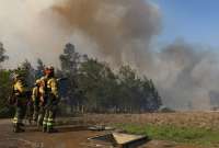 En Tababela se produjo un incendio de magnitud la tarde del miércoles 6 de septiembre del 2023