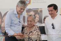 Presidente Guillermo Lasso entregó viviendas sin costo para la población en la Amazonía