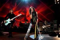 La banda Aerosmith cumplió 50 años en los escenarios.