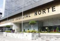 La diligencia se realiza en el Complejo Judicial Norte de Quito.