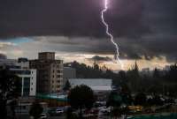 Inamhi alerta sobre lluvias con tormenta eléctrica en la Sierra y la Amazonía