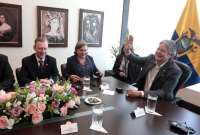 Presidente Guillermo Lasso se reunió con Subsecretaria de Asuntos Políticos de Estados Unidos