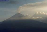 La caída de ceniza del volcán Cotopaxi se reportó desde la madrugada del martes 20 de diciembre de 2022. 