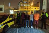 Detienen a cuatro presuntos ladrones en Calderón