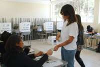 Los ecuatorianos acudirán a las urnas el próximo 21 de abril de 2024. 