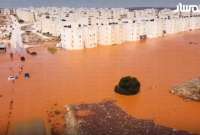 Autoridades libias han declarado a Derna como una de las zonas de mayor desastre por las inundaciones