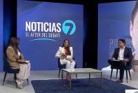 Yadira Aguagallo y Esteban Ron analizaron lo que fue el Debate Presidencial 2023
