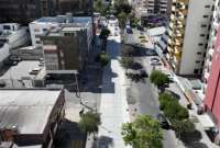 Cierres viales en Quito: avenida Colón. 