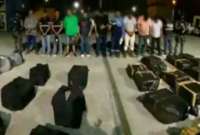 Policía decomisa 3 toneladas de cocaína y detiene a 6 personas