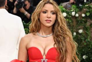 Shakira, en una fotografía tomada durante su participación en la Met Gala 2024.
