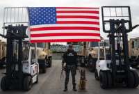 Estados Unidos ya ha donado a Ecuador materiales como vehículos para la lucha contra el crimen organizado. 