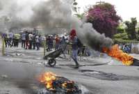 Los actos de violencia en Haití aumentaron durante el último fin de semana. 