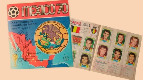 México 70 fue el primer álbum de Panini de un mundial.