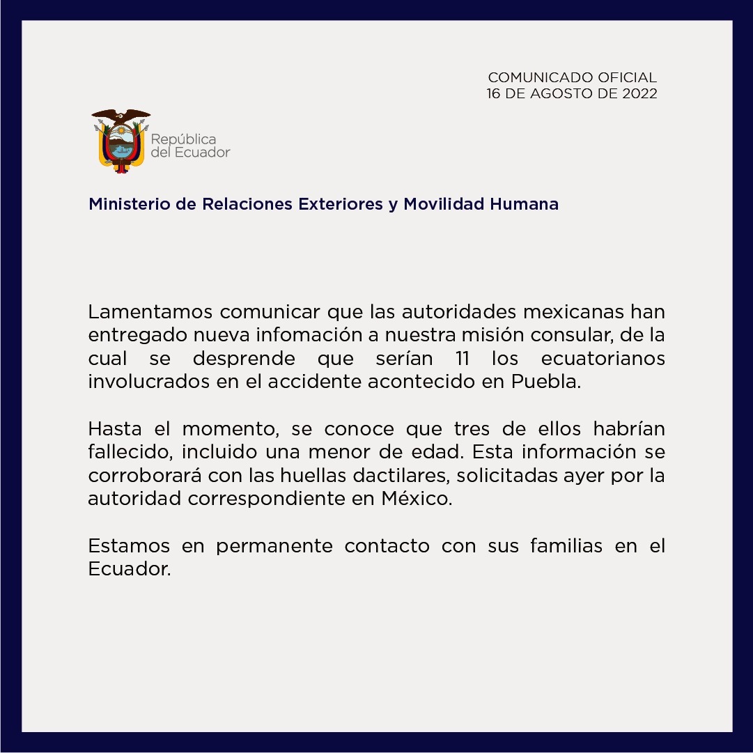 México - accidente