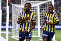 Énner Valencia salvó al Fenerbahce y lo metió en los octavos de final de la Copa de Turquía