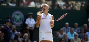 Kerber gana a Ostapenko y jugar&aacute; la final de Wimbledon