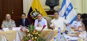 El segundo Consejo de Seguridad Sectorial se instal&oacute; este lunes en Guayaquil. 