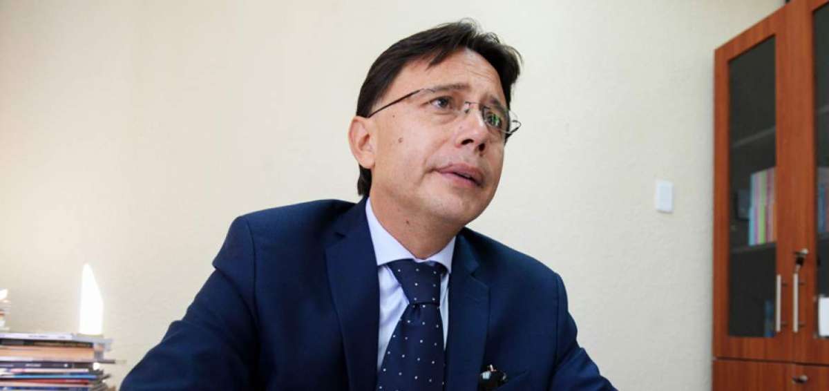 Santiago Garc&iacute;a, decano del Centro de Estudios Internacionales del IAEN