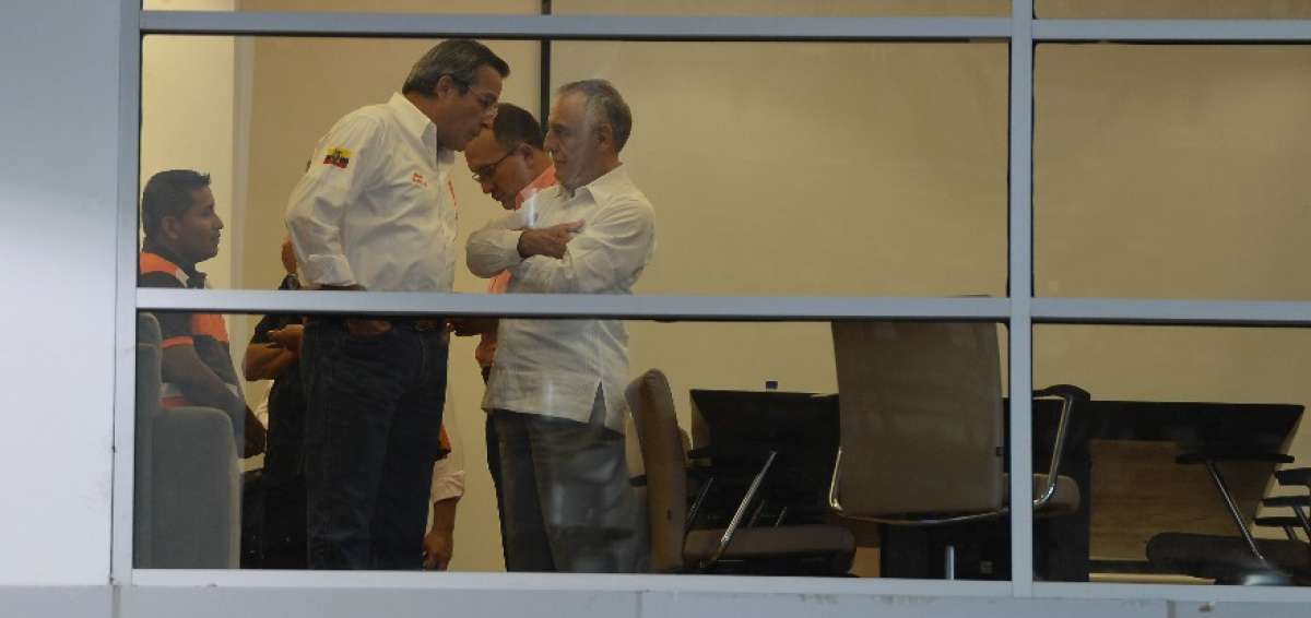 Jimmy Jairala y Paco Moncayo concretaron en octubre una alianza electoral. Centro Democr&aacute;tico ha postulado nombres de binomio al general.