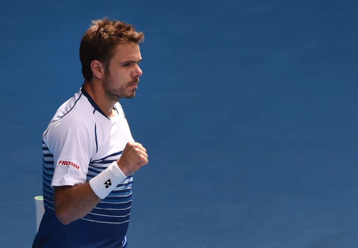 Stanislas Wawrinka se tom&oacute; la revancha ante Guillermo Garc&iacute;a L&oacute;pez. Foto: AFP