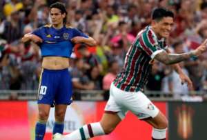 Fluminense gana a Boca tras el término de los primeros 45 minutos de la final de la Libertadores.