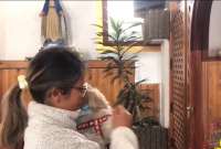 Cientos de perros recibieron la bendición en Cuenca a propósito del Día del Perro.