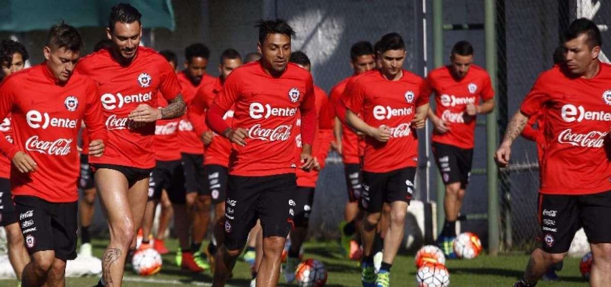 Chile cerr&oacute; ayer sus entrenamientos en el complejo Juan Pinto Dur&aacute;n, en Santiago.