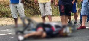 Un ciclista muri&oacute; en la v&iacute;a Colisa-Montecristi
