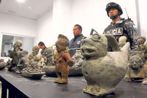 El arte ecuatoriano as&iacute; como las piezas arqueol&oacute;gicas son muy apetecidos en el mercado ilegal. Foto: Santiago Aguirre/ El Tel&eacute;grafo