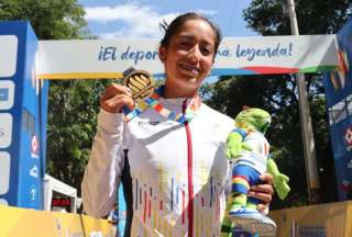 Magaly Bonilla ratificó el dominio en las pruebas de marcha, con una nueva medalla dorada para Ecuador. 