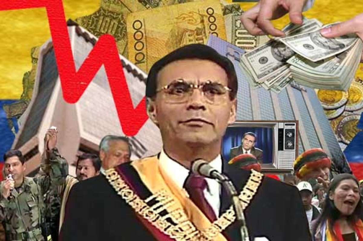 La ca&iacute;da de Mahuad paso a paso