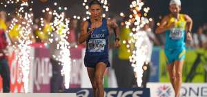 Andr&eacute;s Chocho fue el mejor ubicado del equipo ecuatoriano de marcha en los 20 km marcha del Mundial de Atletismo en Doha.