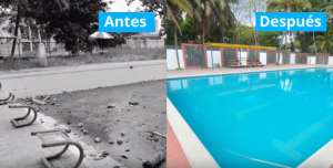 Antes y despu&eacute;s del Colegio Vicente Rocafuerte 