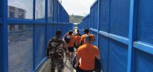 Pescadores repatriados de EE.UU. llegaron al CRS El Rodeo de Portoviejo