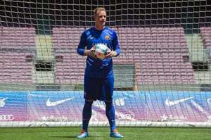 Ter Stegen, es presentado en el cuadro "Cul&eacute;"(VIDEO)