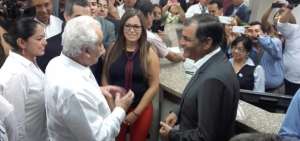Durante la visita a la entidad, el Jefe de Estado estuvo acompa&ntilde;ado por el fiscal general de la Naci&oacute;n, Galo Chiriboga, entre otras autoridades.