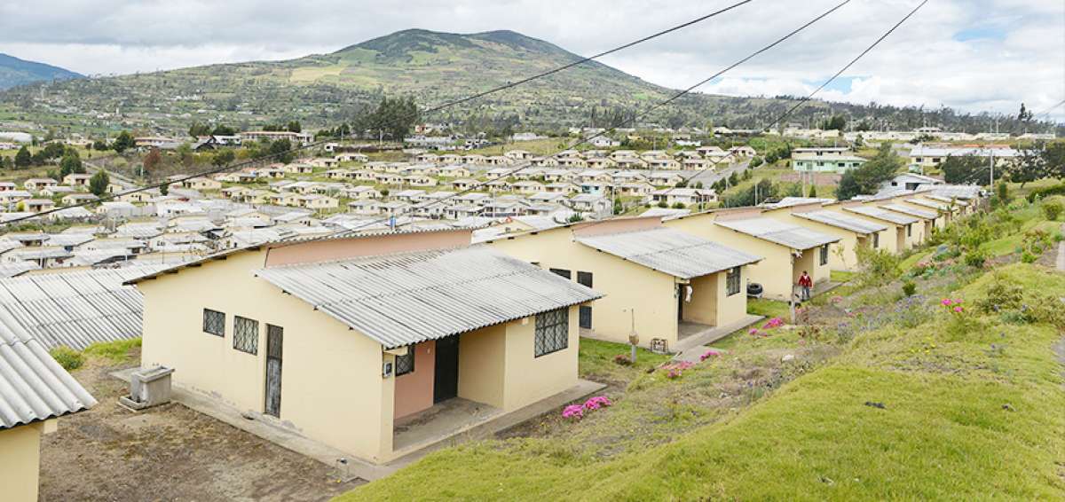 En el reasentamiento poblacional de La Paz, en el cant&oacute;n Pelileo, el ambiente se mantiene tranquilo.