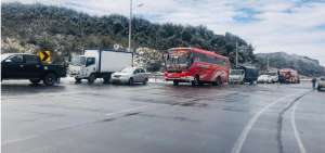 Los veh&iacute;culos pesados ya pueden circular por la v&iacute;a Papallacta - Baeza