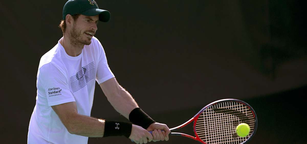 Andy Murray no participa en un torneo oficial desde que fue eliminado en los cuartos de final de Wimbledon.