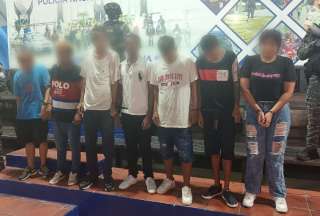 Policía Nacional detiene a siete personas en un cementerio