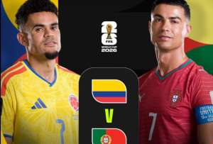 Colombia frena a Portugal y se queda con el primer lugar del grupo 