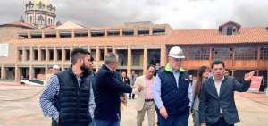 Las obras del Portal Artesanal tienen un progreso del 94%