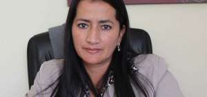 Carmita Sanmart&iacute;n, viceprefecta de Ca&ntilde;ar.